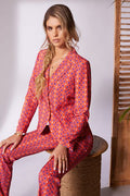KATE COOPER PRINT TROUSER SUIT KCS24135 / 36