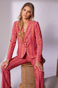 KATE COOPER PRINT TROUSER SUIT KCS24135 / 36