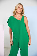 JUMPSUIT WITH OVER TOP KCS26149-EMERALD