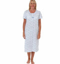 S/S LADIES NIGHTDRESS DOTS MA29563