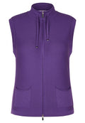 RABE ZIPPED KNIT WAISTCOAT 51-122570 1241