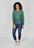 RABE ROUND NECK JUMPER 51-123608-GREEN