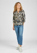 LONG SLEEVE TOP GEOMERTIC PATTERN 52-221100