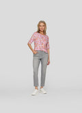 RABE R/N S/S TOP WITH PRINT 54-114359