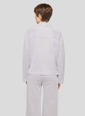 RABE LIGHT STRIPED BUTTON JACKET 56-117231