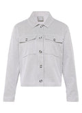 RABE LIGHT STRIPED BUTTON JACKET 56-117231