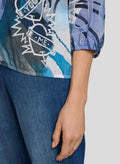 RABE BLOUSE TOP V NECK 56-114103