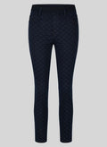 RABE ALL ELASTIC WAIST DENIM PATTERN 57-300155-BLACK