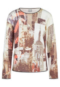RABE LADIES R/N JUMPER TAN MIX 57-122619