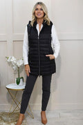 LEBEK PADDED GILLET 31260052-BLACK