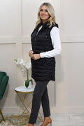 LEBEK PADDED GILLET 31260052-BLACK