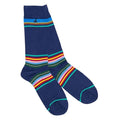STRIPE BAMBOO SOCK SP456-7-11