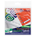 WATERPROOF SEALABLE LABELS W2128358