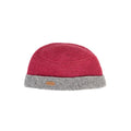 ERIN CROCHET TURN UP HAT PK839-RED