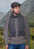 MUCROS WEAVERS ALPACA SCARF-DENIM