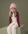 JUNIOR BEANIE 4-8 YEARS B336B-PEACH