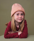 JUNIOR BEANIE 4-8 YEARS B336B-PEACH