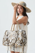 SEQUINNS STRAW BAG 15353 PHANIE