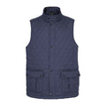 ASHBY QUILTED GILLET-NAVY
