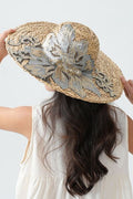 SEQUINNS STRAW HAT 29263