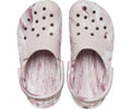 LADIES CLASSIC MARBLED CLOG-PINK