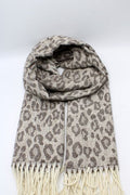 LADIES SCARF 72606 / 57-BROWN