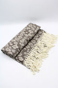 LADIES SCARF 72606 / 57-BROWN