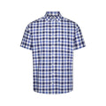 CHAMPION SHORT SLEEVE CHECK 3110 HOLKHAM-BLUE