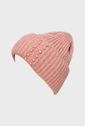 KNITTED HAT PEARL DETAIL CM-3790