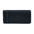 LOTUS DIVA-NAVY CLUTCH MATCHES SHOE VIVA
