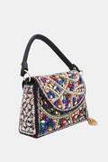 EVENING RHINESTONE HANDBAG 25P-6142-MULTI COLOR
