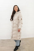 LIGHTHOUSE SAVANNAH LONG COAT -CREAM