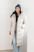 LIGHTHOUSE SAVANNAH LONG COAT -CREAM