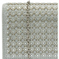 LOTUS DIVA-SILVER CLUTCH MATCHES SHOE VIVA