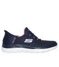 SUMMITS DIAMOND DREAM SLIP INS 150123 NVPK-NAVY PINK