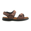 RAFE DOUBLE VELCRO 10104-BROWN