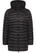 LADIES QUILTED COAT WITH DETACHABLE HOOD 10490022 99