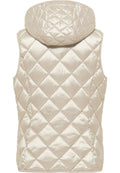 QUILTED GILET DETACHABLE HOOD 11440022 22