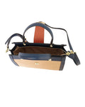 VERBENA COLOUR BLOCK TOTE BAG 11GL252-NAVY