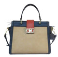 VERBENA COLOUR BLOCK TOTE BAG 11GL252-NAVY