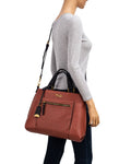 ANZU A LINE HANDHELD TOTE11GL270-TAN