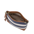 CANCUN STRIPED CANVAS 11G2414-NAVY
