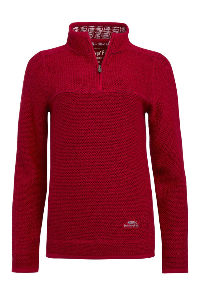 ARIA 1/2 ZIP MACARONI TOP 12155