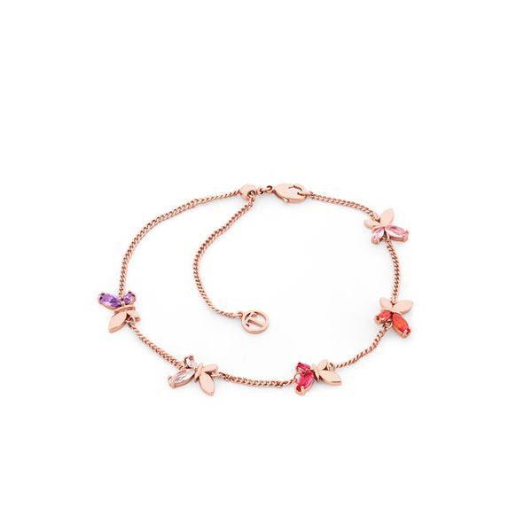 TIPPERARY CRYSTAL  BUTTERFLY GOLD BRACELET 157286
