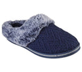 HOME ESSENTIALS LINED MULE 167225 NAVY