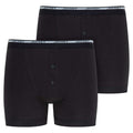 Boxer Trunk 2 Pack by Jockey - Black, s