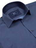 Drifters Smart Casual Shirt - Navy, m