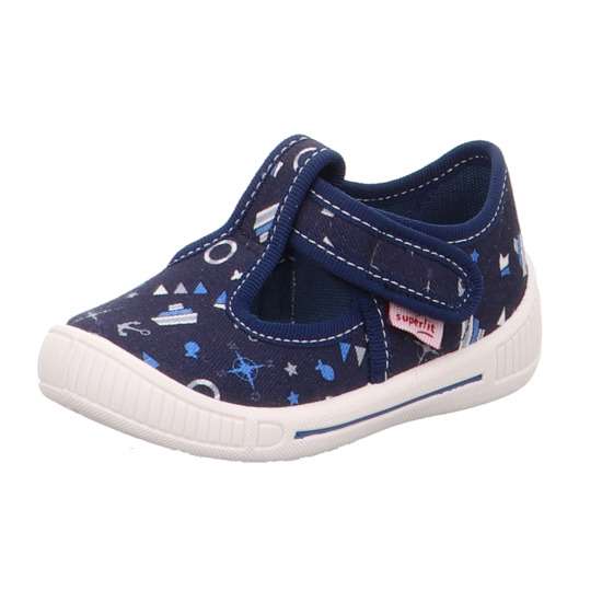 Superfit Boys Canvas Shoe Bully Navy - 20