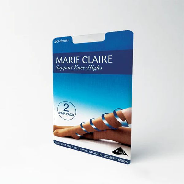 KNEE HIGH SUPPORT 20 DEN 2 PACK 245