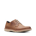 Clarks Mans Shoe Vargo Mid  Dark Tan - 8